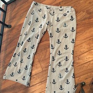 PRIMP Y2K Vintage Sailor Stud Embossed Lounge Pants Size Small